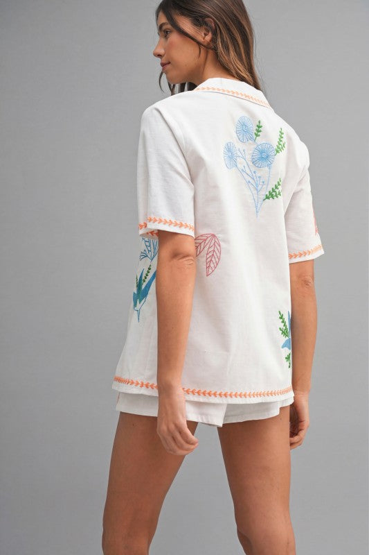 Embroidered Set
