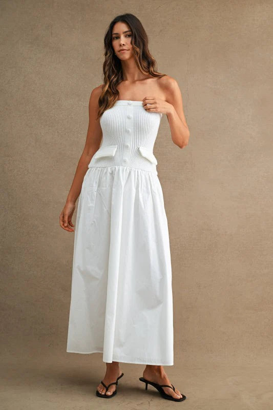 Strapless Maxi Dress