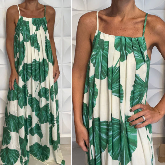 Blue and Green Maxi