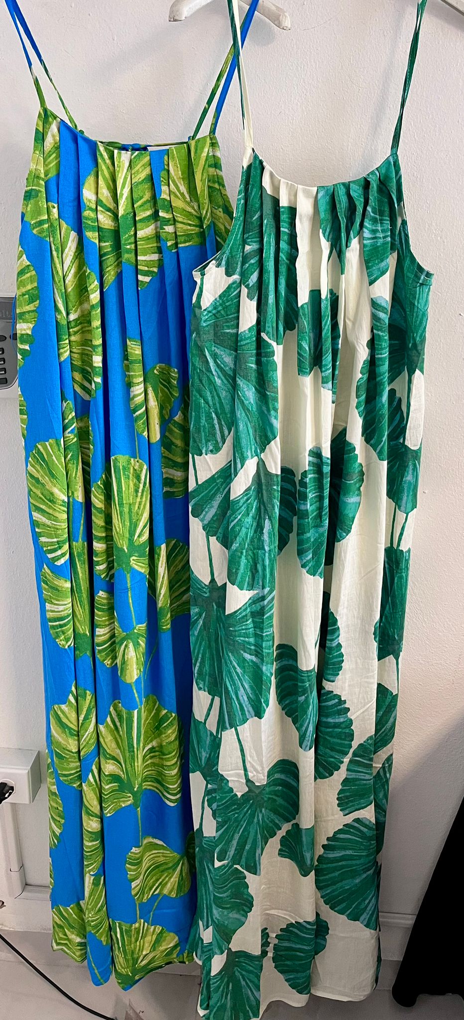 Blue and Green Maxi