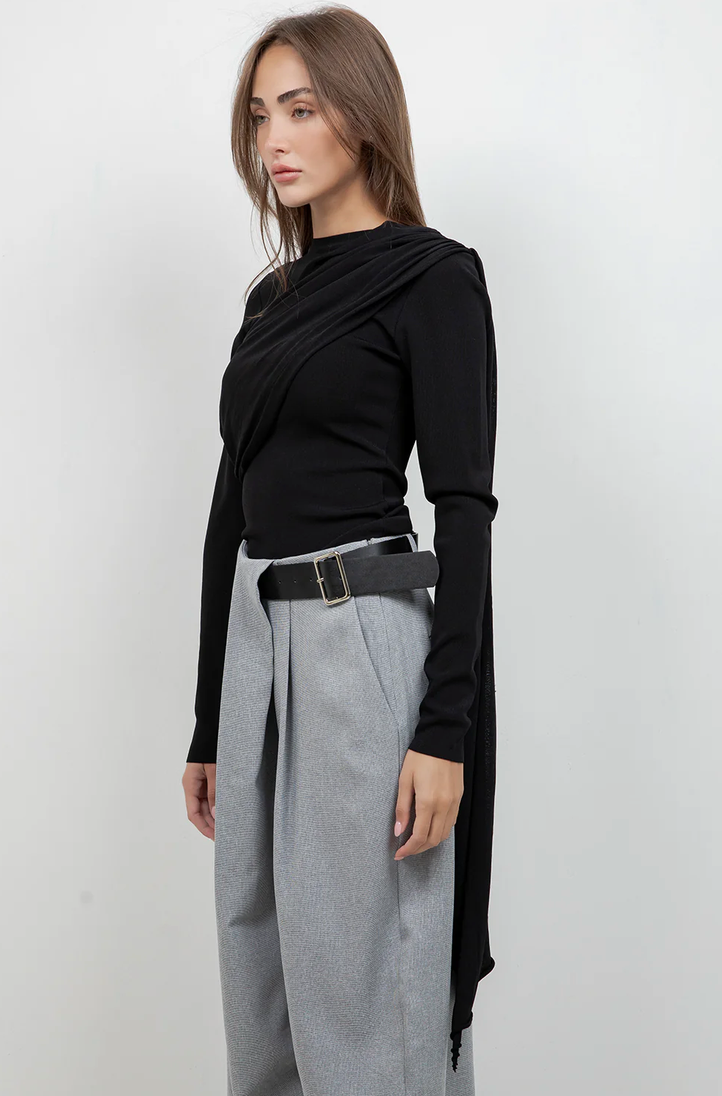 Knitted Cape Top