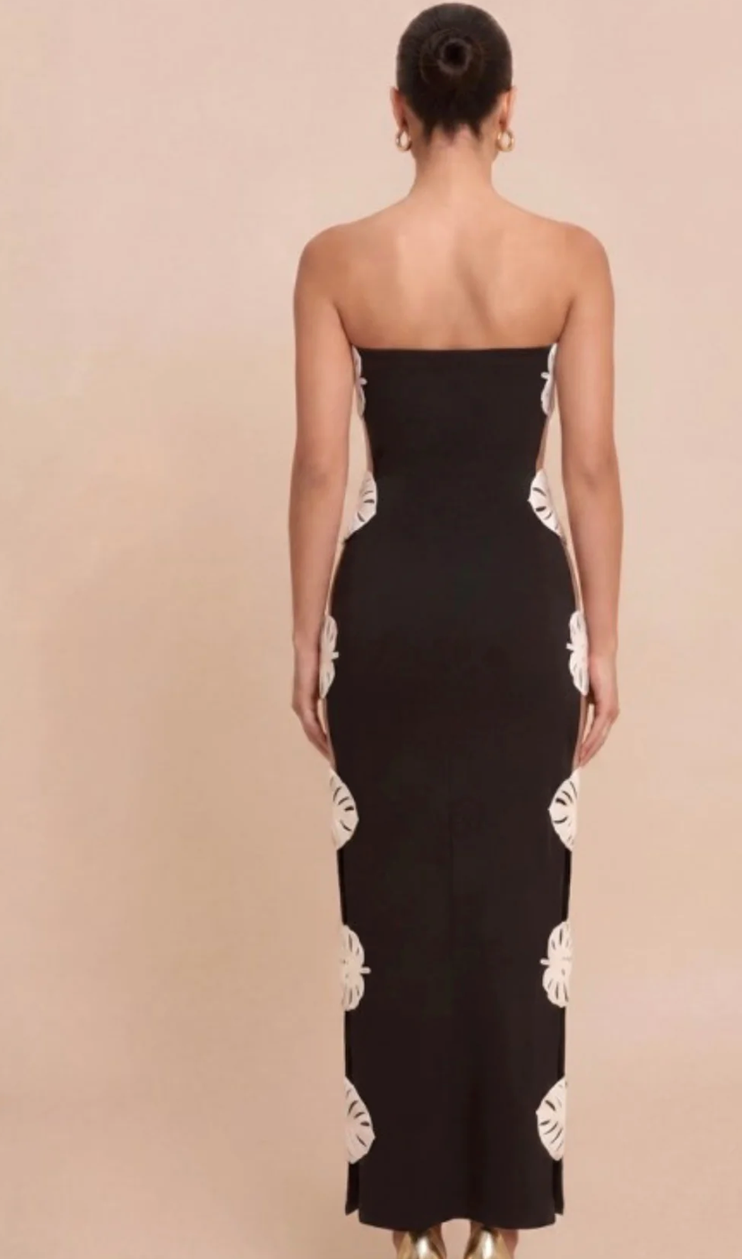 Palms Panel Dress