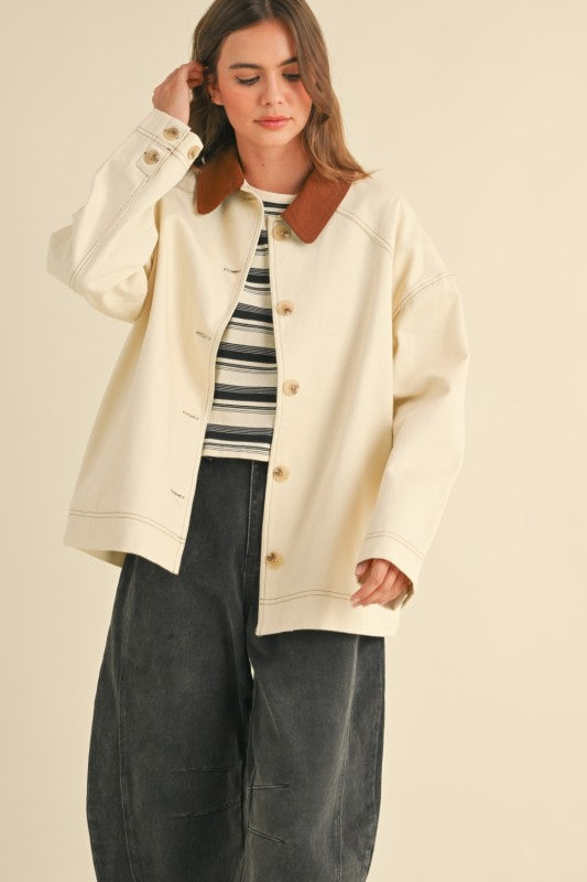 Collared Barn Jacket