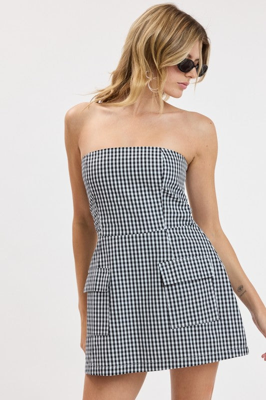 Checker Skort Dress