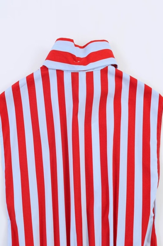Red Striped Top